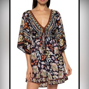 NWT Farm Rio Brazil in Flowers Dress